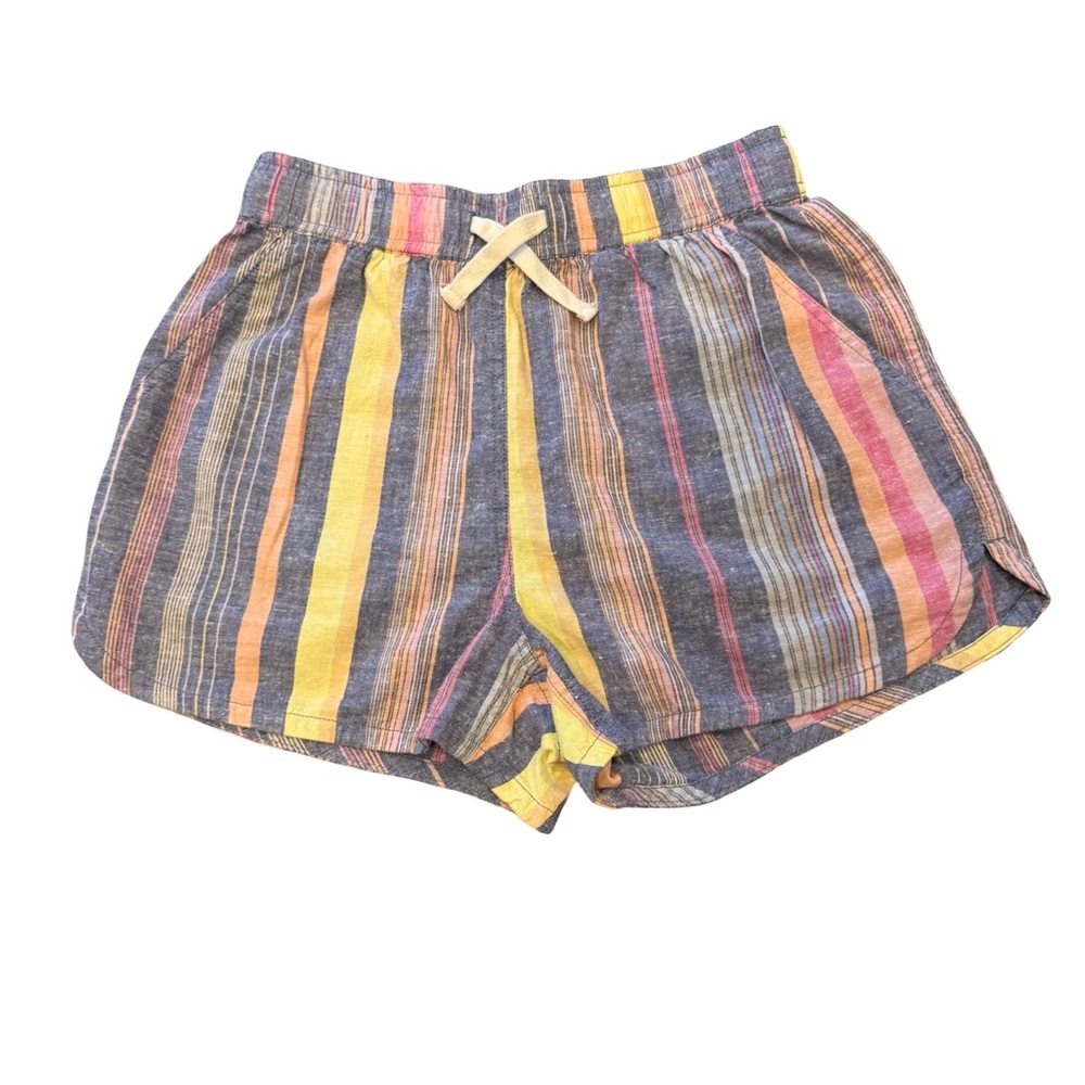 Marine Layer Multicolor Striped Drawstring Lounge… - image 1